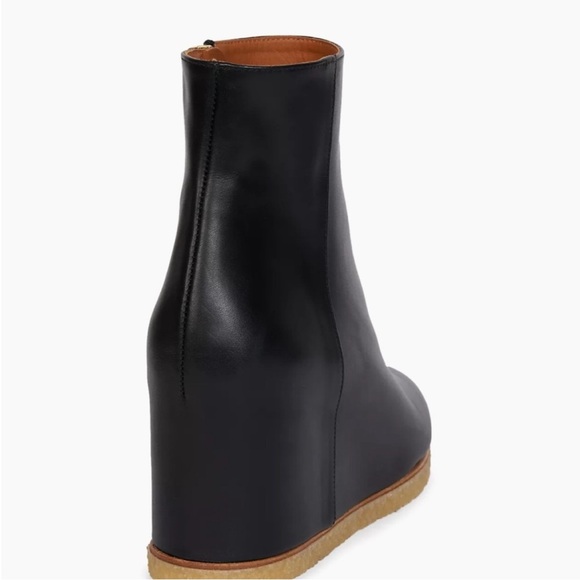 Chloe Moreen Leather Ankle Boots Size 37 - Picture 4 of 10